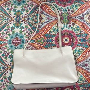 White Monday shoulder purse